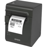 Epson TM-L90 Plus Desktop Direct Thermal Printer - Monochrome - Label/Receipt Print - USB - Serial - 2.83" Print Width - 5.91 in/s Mono - 203 x 203 dpi - 3.15" Label Width - 2.83" Print Width - 5.91 in/s (150 mm/s) Mono - 203 x 203 dpi - 3.15" (80 mm) Label Width