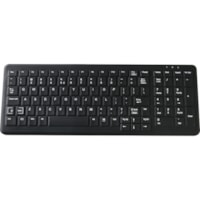 TG3 CK103S Keyboard - Cable Connectivity - USB Interface - 103 Key(s) - QWERTY Layout - Scissors Keyswitch - Black