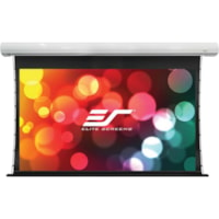 Elite Screens Saker Tab-Tension SKT135XHW-E6 135" Electric Projection Screen - Front Projection - 16:9 - MaxWhite - 66.2" Height x 117.7" Width - Wall/Ceiling Mount