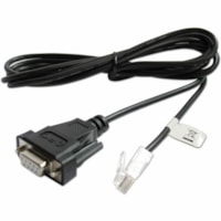 APC by Schneider Electric UPS Communications Cable Smart Signalling 6'/2m - DB9 to RJ45 - 6.6 ft (2 m) DB-9/RJ-45 Data Transfer Cable for UPS, Desktop Computer, Workstation, Server - First End: 1 x RJ-45 Network - Male - Second End: 1 x 9-pin DB-9 Serial - Female