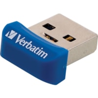 Clé USB Store 'n' Stay Nano 16 Go USB 3.2 (Gen 1) Type A - Bleu Microban - 16 Go - USB 3.2 (Gen 1) Type A - Bleu - À vie Garantie - 1 chaque