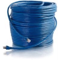 C2G 100ft Cat6 Shielded Ethernet Cable - Cat 6 Network Patch Cable - Blue - 100 ft (30.48 m) Category 6 Network Cable for Network Device - First End: 1 x RJ-45 Network - Male - Second End: 1 x RJ-45 Network - Male - Patch Cable - Shielding - 23 AWG - Blue