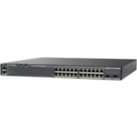 Cisco Catalyst 2960XR-24TD-I Layer 3 Switch - 24 Ports - Manageable - Gigabit Ethernet, 10 Gigabit Ethernet - 10/100/1000Base-T - Refurbished - 3 Layer Supported - 39 W Power Consumption - Twisted Pair, Optical Fiber - 1U - Rack-mountable, Desktop