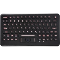 TG3 BLH Keyboard - Cable Connectivity - USB Interface - 82 Key Emergency Hot Key(s) - QWERTY Layout - Black