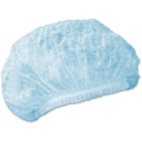 COVA-CAP Hair Cap - Contaminant, Fluid Protection - Nonwoven, Polypropylene - Blue - Latex-free, Lightweight, Fluid Resistant, Breathable, Elastic Headband - 250 / Pack