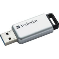 Verbatim Store 'n' Go Secure Pro USB 3.0 Drive - 16 GB - USB 3.0 - 100 MB/s Read Speed - 20 MB/s Write Speed - 256-bit AES - Lifetime Warranty - 1 Each 