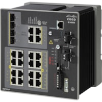 Commutateur Ethernet 4000 IE-4000-8GT8GP4G-E 20 Ports Gérable - 10/100/1000Base-T Cisco - 20 Ports - Gérable - 10/100/1000Base-T - 3 Couche supportée - Modulaire - 4 Emplacements SFP - 40 W Consommation d'énergie - 240 W Budget PoE - Paire torsadée, Fibre Optique -