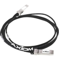 Axiom 10GBASE-CU SFP+ Passive DAC Twinax Cable Intel Compatible 1m - XDACBL1M - 3.3 ft Twinaxial Network Cable for Network Device - First End: 1 x SFP+ Network - Male - Second End: 1 x SFP+ Network - Male - 10 Gbit/s