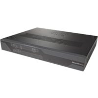 Cisco 891 Gigabit Ethernet Security Router with SFP and 24-ports Ethernet Switch - 26 Ports - Management Port - 2 - Gigabit Ethernet - Desktop, Rack-mountable