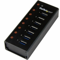 StarTech.com 7 Port USB 3.0 Hub - 5Gbps - Desktop or Wall-mountable Metal Enclosure - Connect 7 high-performance devices to your computer or Mac with this compact and rugged hub - 7-Port USB 3 Hub for desktop or travel - Compact durable metal housing - Ideal for MacBook Ultrabook - Transfer large fi