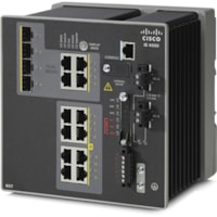 Commutateur de niveau 3 4000 IE-4000-8GT4G-E 12 Ports Gérable - Gigabit Ethernet - 10/100/1000Base-TX, 1000Base-X Cisco - 12 Ports - Gérable - Gigabit Ethernet - 10/100/1000Base-TX, 1000Base-X - 3 Couche supportée - Fibre Optique, Paire torsadée - Montage sur rail - À vie