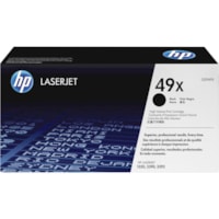 HP 49X (Q5949X) Original Laser Toner Cartridge - Single Pack - Black - 1 Each - 6000 Pages