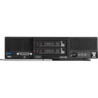 Lenovo Flex System x240 8737E2U Blade Server - 2 Xeon E5-2640 v2 2 GHz - 64 GB RAM - Serial Attached SCSI (SAS) Controller - Intel C600 Chip - 2 Processor Support - DDR3 SDRAM - G200eR2 Up to 16 MB Graphic Card - 10 Gigabit Ethernet - 2 x SFF Bay(s)