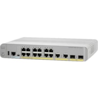 Cisco 3560CX-12TC-S Layer 3 Switch - 12 Ports - Manageable - 10/100/1000Base-T, 1000Base-X - 3 Layer Supported - 2 SFP Slots - PoE Ports - Desktop, Rack-mountable, Rail-mountable - Lifetime Limited Warranty