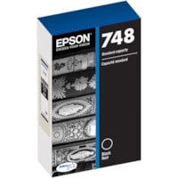 Epson - Cartouche jet d'encre DURABrite Pro 748 D'origine Standard Rendement Jet d'encre - Noir - 1 chaque - Jet d'encre - Rendement Standard - 1 Unité