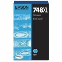 Cartouche jet d'encre DURABrite Pro 748 D'origine Élevé Rendement Jet d'encre - Cyan - 1 Epson - Jet d'encre - Rendement Élevé - 1