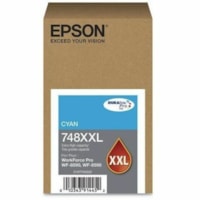 Epson DURABrite Pro 748 Original Extra High Yield Inkjet Ink Cartridge - Cyan - 1 Pack - 7000 Pages