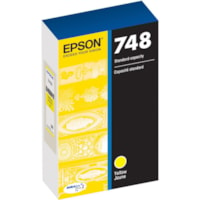 Epson - Cartouche jet d'encre DURABrite Pro 748 D'origine Standard Rendement Jet d'encre - Jaune - 1 chaque - Jet d'encre - Rendement Standard - 1 Unité