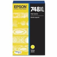 Epson DURABrite Pro 748 Original High Yield Inkjet Ink Cartridge - Yellow - 1 Pack - 4000 Pages