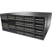 Cisco Catalyst 3650-48T Ethernet Switch - 48 Ports - Manageable - Gigabit Ethernet - 10/100/1000Base-T, 1000Base-X - Refurbished - 2 Layer Supported - 4 SFP Slots - Twisted Pair, Optical Fiber - 1U - Rack-mountable, Desktop - Lifetime Limited Warranty