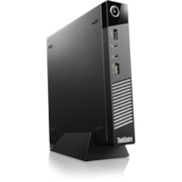 Lenovo ThinkCentre M53 10DC001HUS Desktop Computer - Intel Pentium J2900 - 4 GB - 180 GB SSD - Tiny - Business Black - Intel Chip - Windows 7 Professional 64-bit - Intel HD Graphics - IEEE 802.11b/g/n