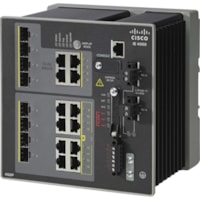 Cisco IE-4000-4S8P4G-E Layer 3 Switch - 12 Ports - Manageable - Gigabit Ethernet - 10/100/1000Base-TX, 1000Base-X - 3 Layer Supported - 4 SFP Slots - Optical Fiber, Twisted Pair - Rail-mountable - Lifetime Limited Warranty 