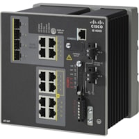 Cisco IE-4000-4T4P4G-E Layer 3 Switch - 12 Ports - Manageable - Fast Ethernet, Gigabit Ethernet - 10/100Base-T, 100Base-X, 1000Base-X - 3 Layer Supported - Twisted Pair - Rail-mountable - Lifetime Limited Warranty 