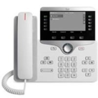 Cisco 8811 IP Phone - Corded - Desktop, Wall Mountable - White - 5 x Total Line - VoIP - User Connect License - 2 x Network (RJ-45) - PoE Ports