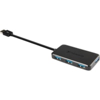 Concentrateur USB HUB2 - USB - Externe - Noir Transcend - USB - Externe - 4 Port(s) USB - 4 Port(s) USB 3.0 - PC, Mac, Linux