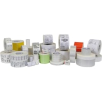 Zebra Label Paper 4 x 1.5in Thermal Transfer Zebra Z-Select 4000T 3 in core - 4" Width x 1.5" Length - 4 / Case - Rectangle - 4225/Roll - 3" Core - Paper - Thermal Transfer - White