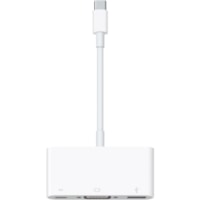 Câble vidéo/transfert de données USB/VGA Apple - USB/VGA Câble vidéo/transfert de données pour iPod, iPhone, iPad, MacBook, Projecteur, Téléviseur - Supports up to 1920 x 1080