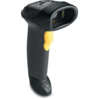 Zebra Symbol LS2208 Handheld Barcode Scanner - Cable Connectivity - 100 scan/s - Laser - Linear - Bi-directional - IBM 46XX - Black