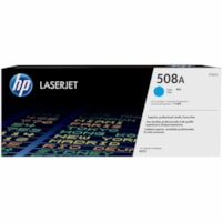 HP 508A (CF361A) Original Laser Toner Cartridge - Single Pack - Cyan - 1 Each - 5000 Pages