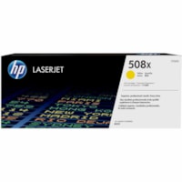 Cartouche toner 508X (CF362X) D'origine Élevé Rendement Laser - Packet unique - Jaune - 1 chaque HP - Laser - Rendement Élevé - 1 Unité