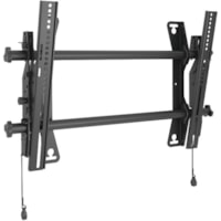 Chief Fusion Wall Tilt MTA1U Wall Mount for Flat Panel Display - Black - 1 Display(s) Supported - 42" (1066.80 mm) to 86" (2184.40 mm) Screen Support - 125 lb (56699.05 g) Load Capacity - 100 x 100, 650 x 400