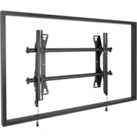 Chief Fusion Wall Fixed MSA1U Wall Mount for Flat Panel Display - Black - 1 Display(s) Supported - 32" to 65" Screen Support - 125 lb (56699.05 g) Load Capacity - 100 x 100, 642 x 400