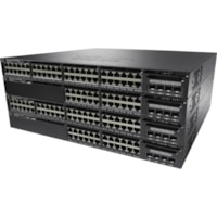 Commutateur de niveau 3 Catalyst 3650 3650-48F 48 Ports Gérable - 10/100/1000Base-T - Remis à Neuf Cisco - 48 Ports - Gérable - 10/100/1000Base-T - Remis à Neuf - 4 Couche supportée - 4 Emplacements SFP - 1U - Montable en rack, Bureau - À vie Garantie limitée