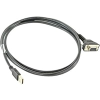 Câble de transfert de données 5.9 pi USB Zebra - 5.9 pi USB Câble de transfert de données pour Imprimante, Ordinateur de bureau, Scanner - First End : USB