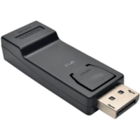 Adaptateur A/V Tripp Lite P136-000-UHD-V2 - 1 x DisplayPort Mâle Audio/Vidéo numérique - 1 x HDMI Femelle Audio/Vidéo numérique - 1920 x 1080 Supported - Noir - 1920 x 1080 Pris en charge - Noir