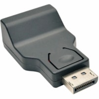 Adaptateur Vidéo Tripp Lite P134-000-VGA-V2 - 1 x DisplayPort Mâle Audio/Vidéo numérique - 1 x HD-15 Femelle VGA - 1920 x 1200 Supported - Noir - 1920 x 1200 Pris en charge - Noir