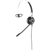 Jabra BIZ 2400 II QD Mono Headband, Ultra Noise Canceling, LS - Mono - Quick Disconnect - Wired - 300 Hz to 3.40 kHz - Over-the-head - Monaural - Supra-aural - Noise Cancelling Microphone