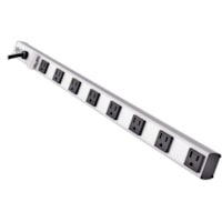 Tripp Lite by Eaton 8 Right-Angle Outlet Vertical Power Strip, 120V, 15A, 15-ft. Cord, 5-15P, 24 in. - NEMA 5-15P - 8 x NEMA 5-15R - 15 ft (4.57 m) Cord - 15 A Current - 120 V AC Voltage - 1.80 kW - Bench/Cabinet-mountable, Rack-mountable