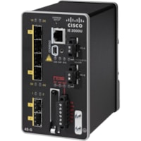 Châssis de Commutateur IE 2000U IE-2000U-4S-G Gérable - Fast Ethernet, Gigabit Ethernet - 10/100Base-T, 1000Base-X Cisco - Gérable - Fast Ethernet, Gigabit Ethernet - 10/100Base-T, 1000Base-X - 2 Couche supportée - 6 Emplacements SFP - Fibre Optique, Paire torsadée 