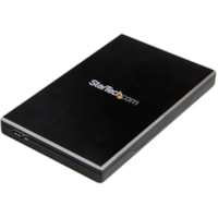 StarTech.com 2.5" External Hard Drive Enclosure - Supports UASP - Aluminum - USB 3.1 Enclosure - SSD/HDD Enclosure - Get ready for ultra-fast USB 3.1 Gen 2 (10Gbps) data storage using your 2.5" SSD or HDD - USB 3.1 Gen 2 to SATA drive enclosure - 2.5" SATA SSD/HDD hard drive enclosure - Portable ext