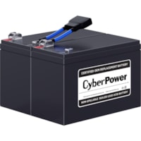 Kit de Batterie RB1290X2A CyberPower - 9000 mAh - 12 V DC - Lead Acid - Anti-fuite/remplaçable par l'utilisateur