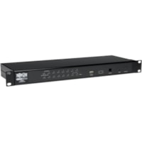 Tripp Lite by Eaton NetDirector 16-Port 1U Rack-Mount IP KVM Switch - 16 Computer(s) - 1 Local User(s) - 1 Remote User(s) - 2048 x 1536 - 1 x Network (RJ-45) - 1 x USB - 1U - Rack-mountable 