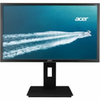 Moniteur LCD B246HYL Full HD - 16:9 - Gris foncé Acer - 23,8 po Visible - Technologie IPS - LED Rétroéclairage - 1920 x 1080 - 16,7 Millions de Couleurs - 250 cd/m² - 5 ms - 60 Hz Fréquence de rafraîchissement - Hauts-Parleurs - DVI - VGA - DisplayPort