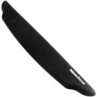 Fellowes Wrist Rest - Black - Plush, Foam, Fabric - 1 Pack