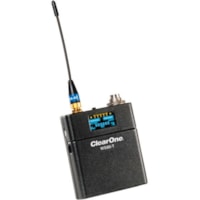 ClearOne Beltpack Transmitter - 486 MHz to 512 MHz Operating Frequency - 20 Hz to 20 kHz Frequency Response