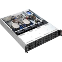 Asus RS520-E8-RS12-E V2 Configuration Barebone - 2U Montable en rack - Socket LGA 2011-v3 - 2 x Support processeur - Intel C612 Morceau - 1 To DDR4 SDRAM DDR4-2133/PC4-17000 Support Maximum de RAM - 16 Slots mémoire totales - Serial ATA/600 RAID Contrôleur - ASPEED AST2400 32 Mo Graphique(s) 